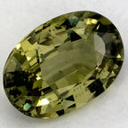 2.25 Carat Oval Natural Green Sapphire