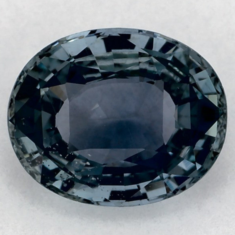 2.30 Carat Oval Natural Green Sapphire