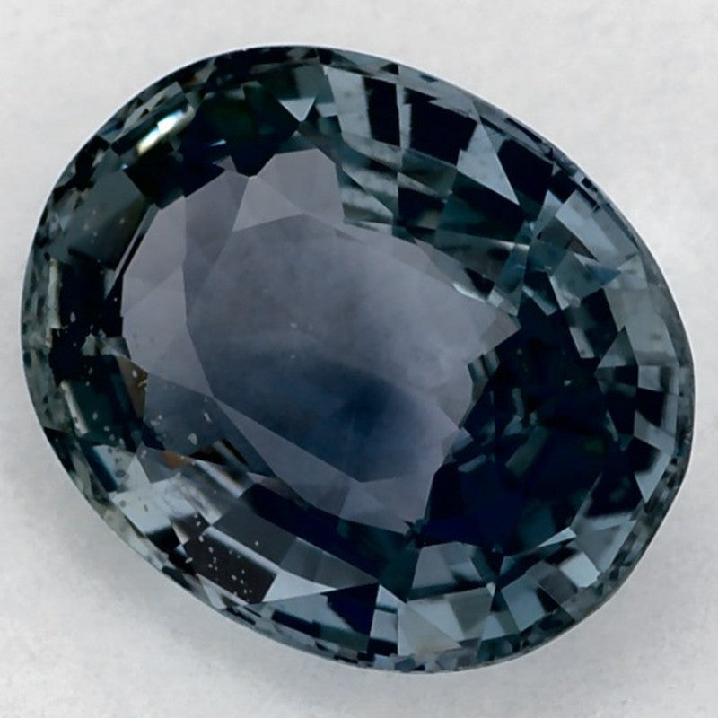 2.30 Carat Oval Natural Green Sapphire