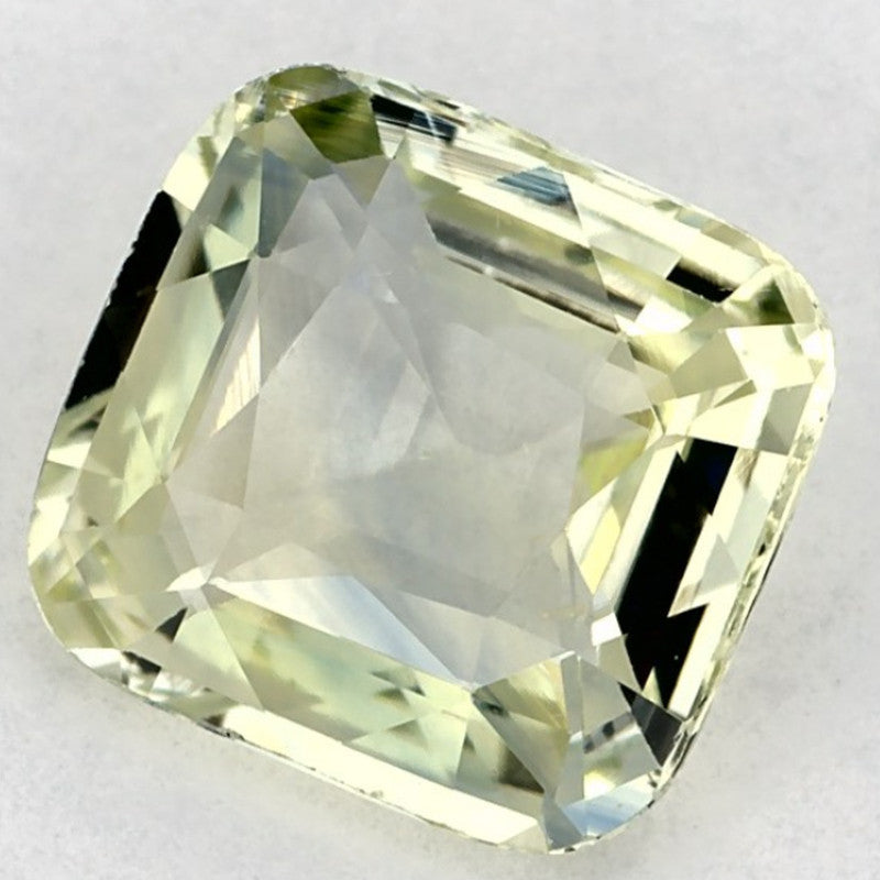 2.12 Carat Cushion Natural Green Sapphire