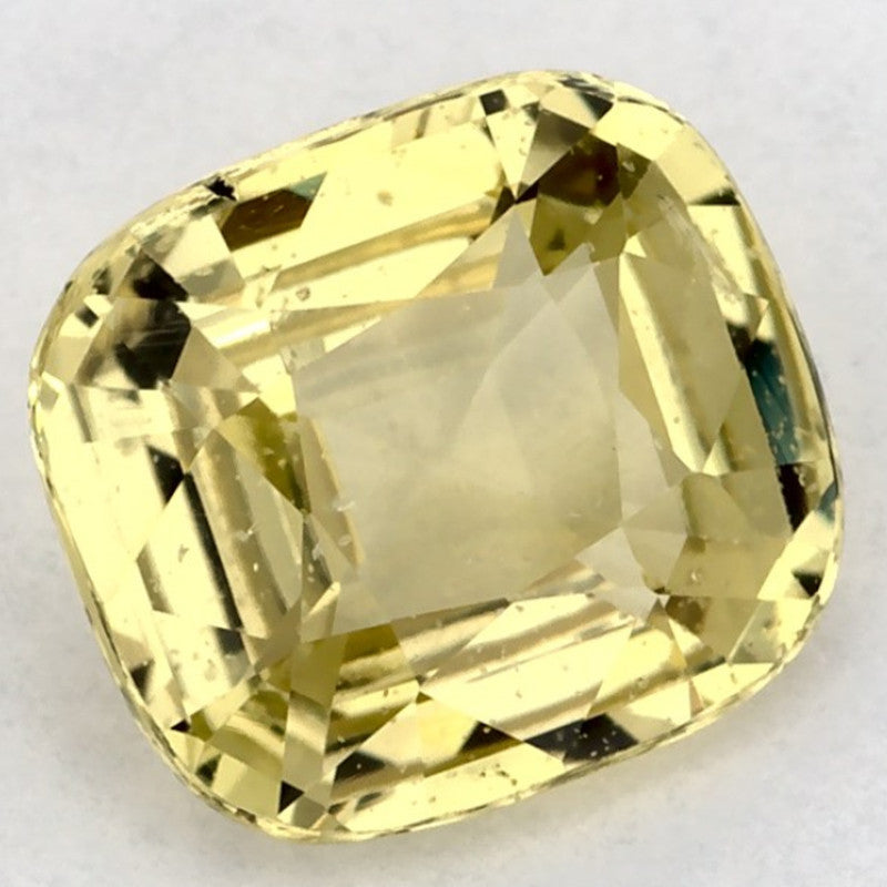 1.19 Carat Cushion Natural Green Sapphire