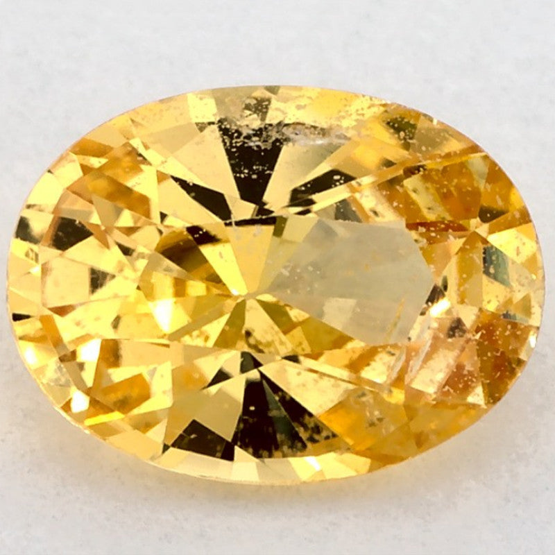 2.17 Carat Oval Natural Yellow Sapphire