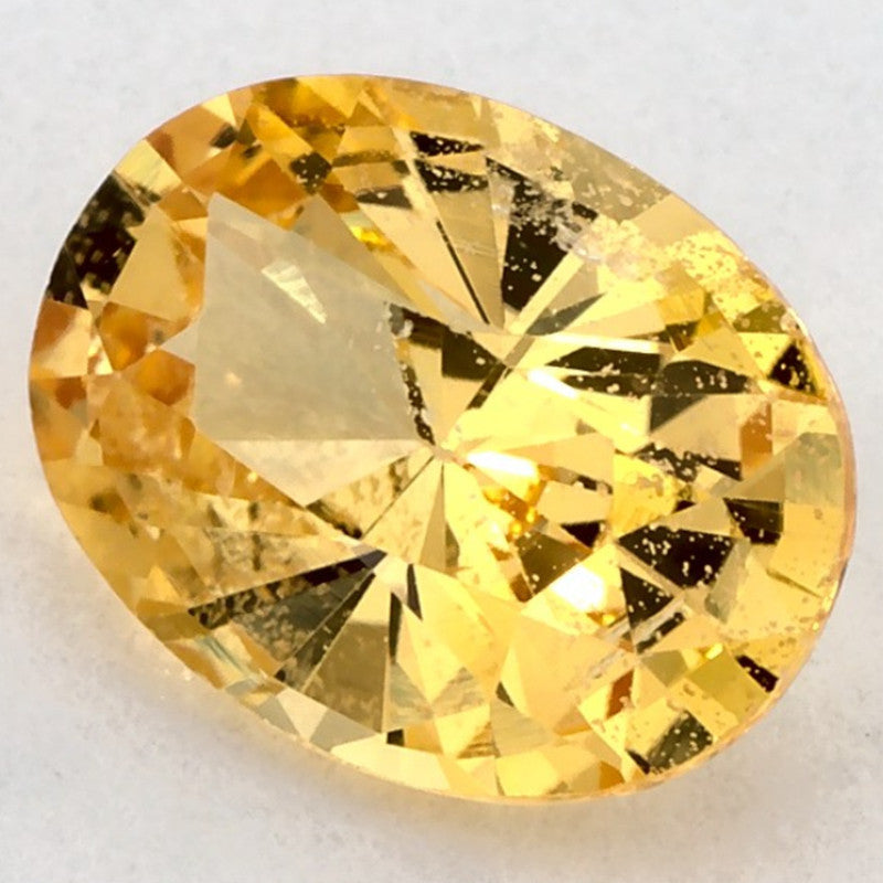 2.17 Carat Oval Natural Yellow Sapphire