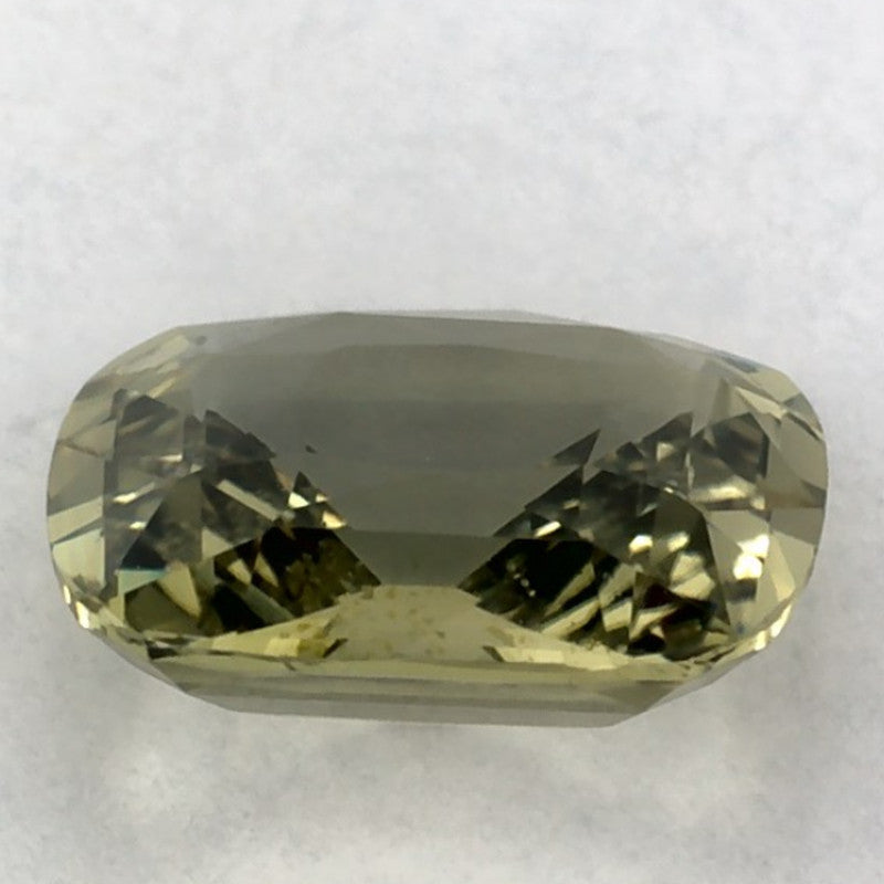 1.29 Carat Cushion Natural Green Sapphire