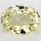 1.40 Carat Oval Natural Green Sapphire