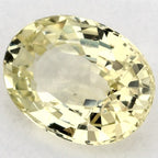 1.40 Carat Oval Natural Green Sapphire