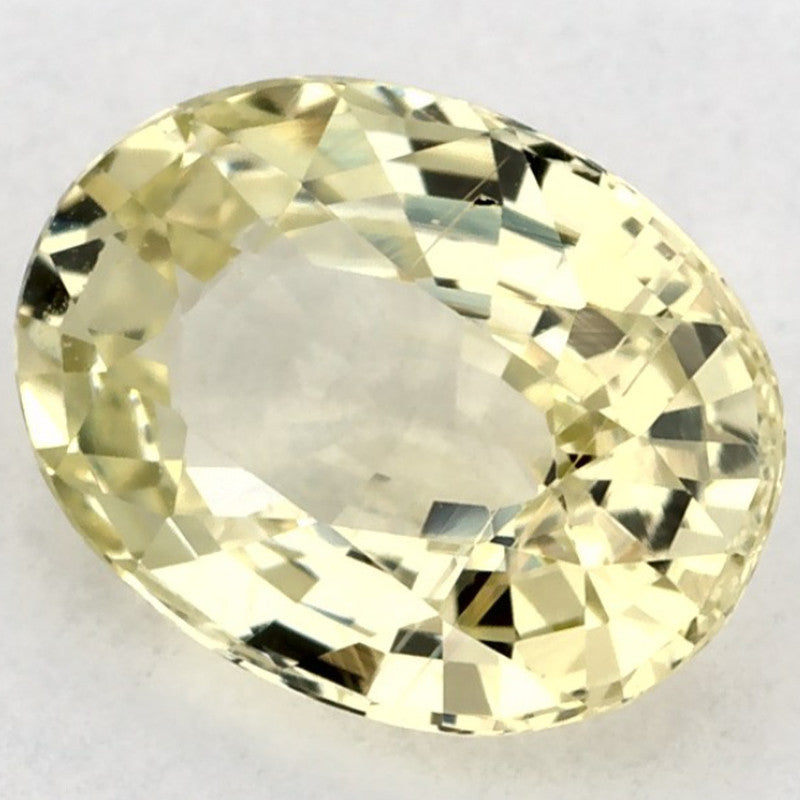 1.40 Carat Oval Natural Green Sapphire
