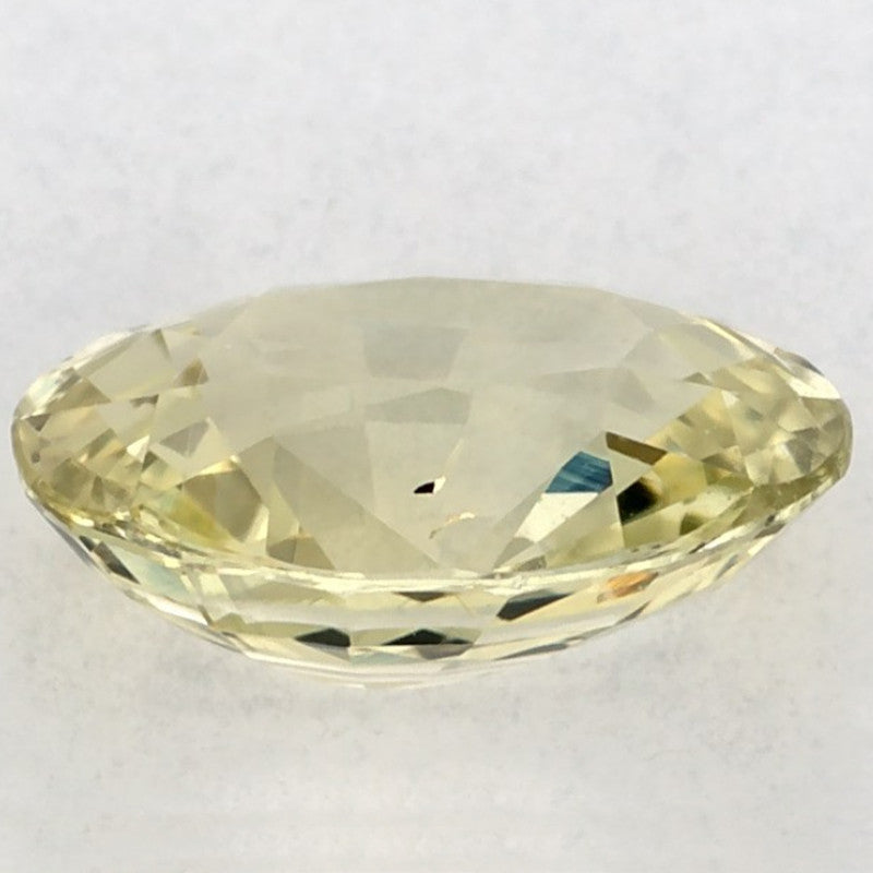 1.40 Carat Oval Natural Green Sapphire