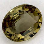 1.63 Carat Oval Natural Green Sapphire