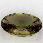 1.63 Carat Oval Natural Green Sapphire