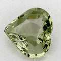 2.37 Carat Heart Natural Green Sapphire