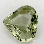 2.37 Carat Heart Natural Green Sapphire