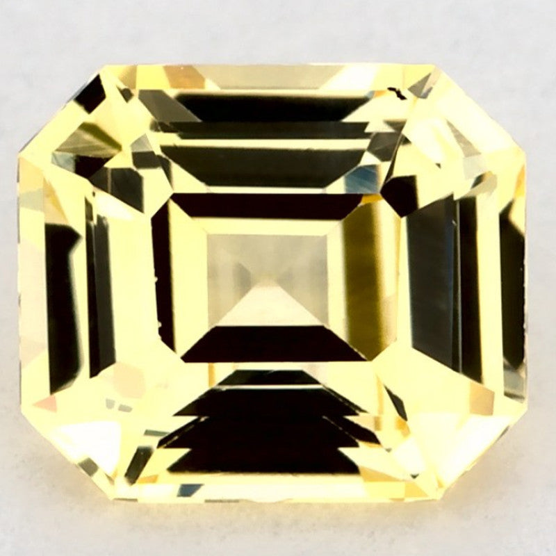 1.23 Carat Cushion Natural Yellow Sapphire