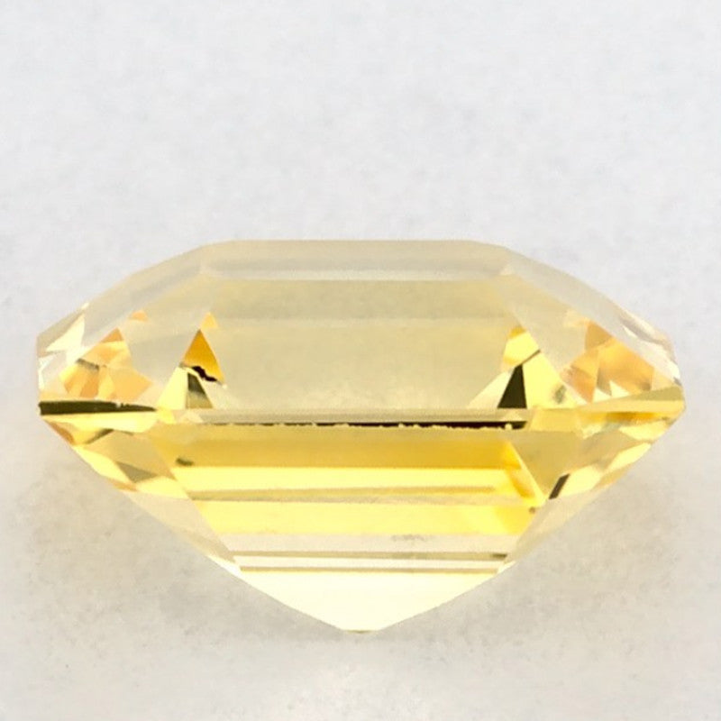 1.23 Carat Cushion Natural Yellow Sapphire