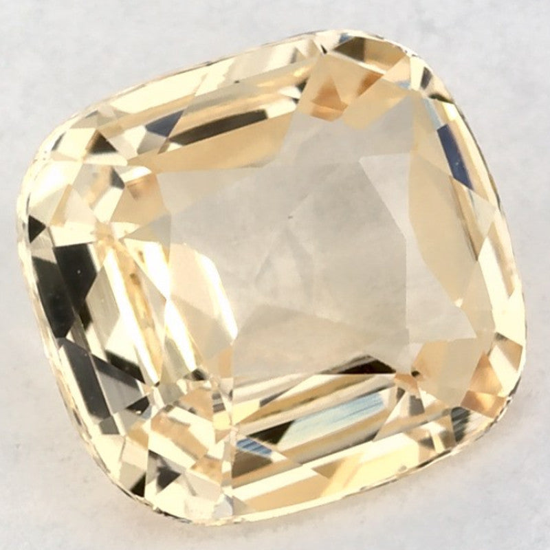 1.24 Carat Emerald Natural Yellow Sapphire
