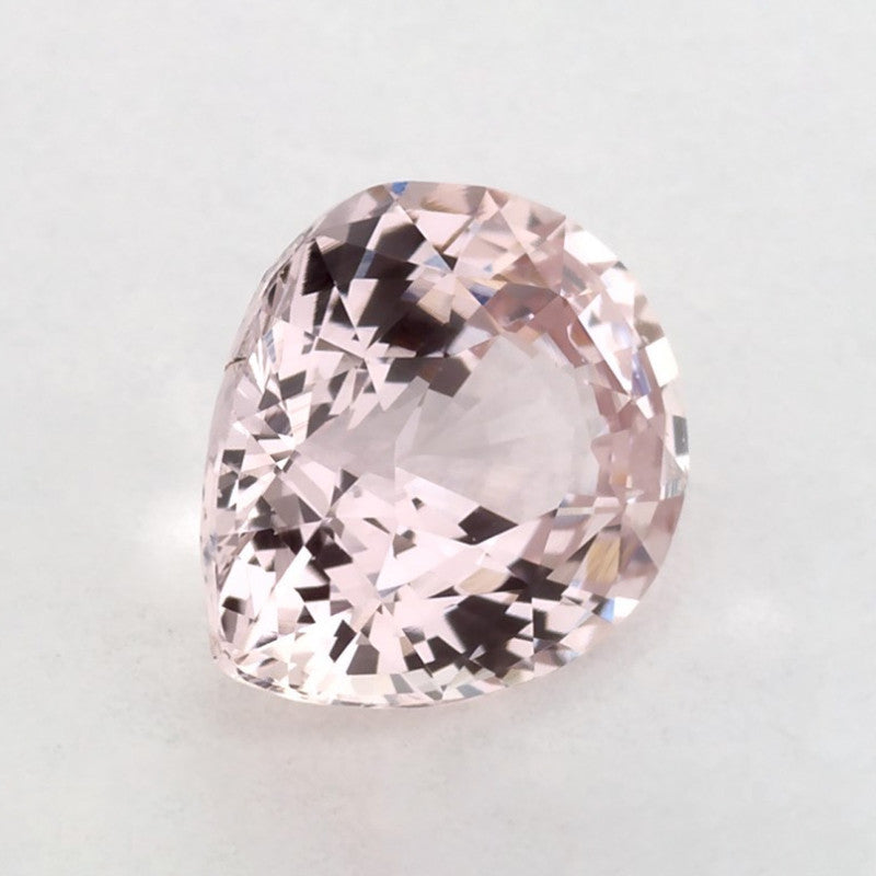 1.56 Carat Pear Natural Pink Sapphire