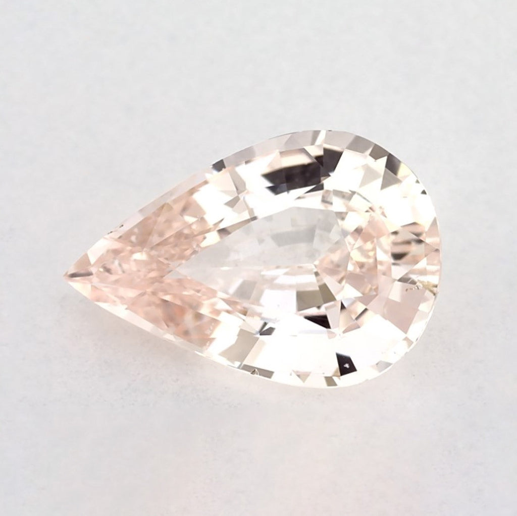 2.39 Carat Pear Natural Pink Sapphire