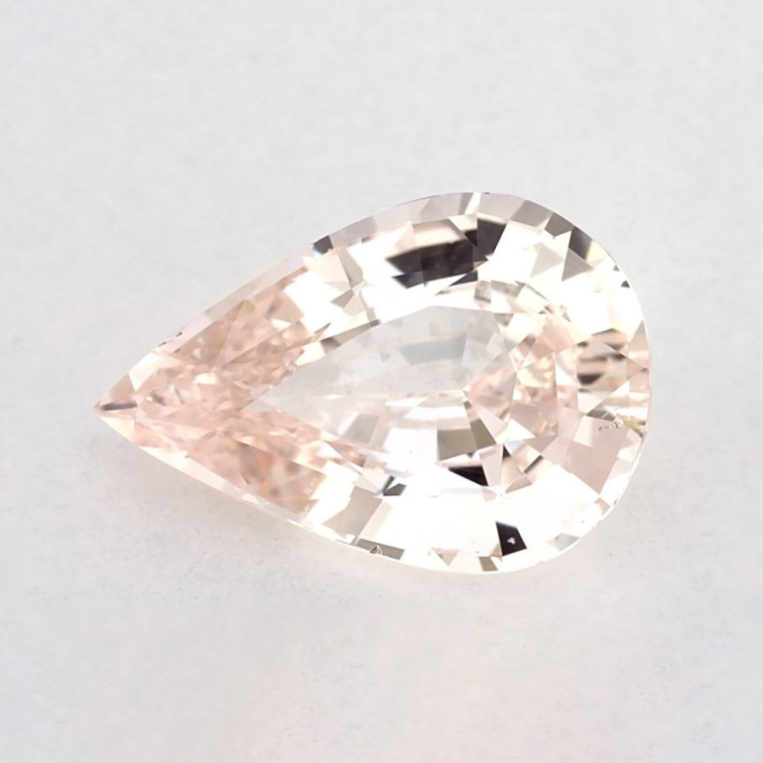 2.39 Carat Pear Natural Pink Sapphire