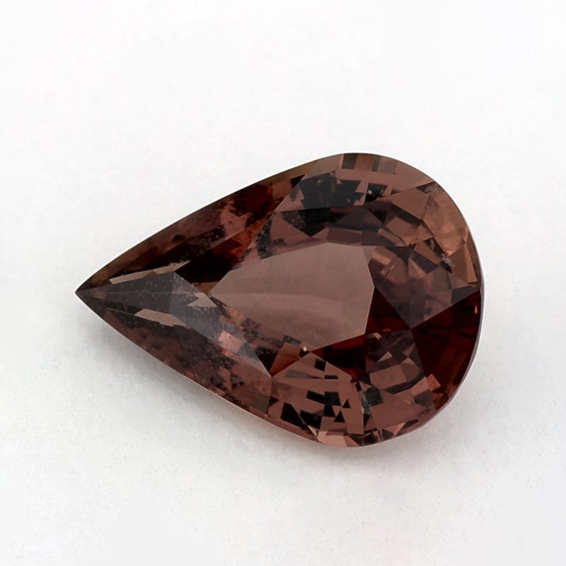 3.02 Carat Pear Natural Pink Sapphire