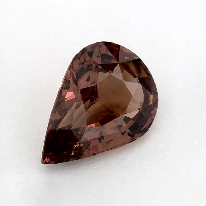 3.02 Carat Pear Natural Pink Sapphire