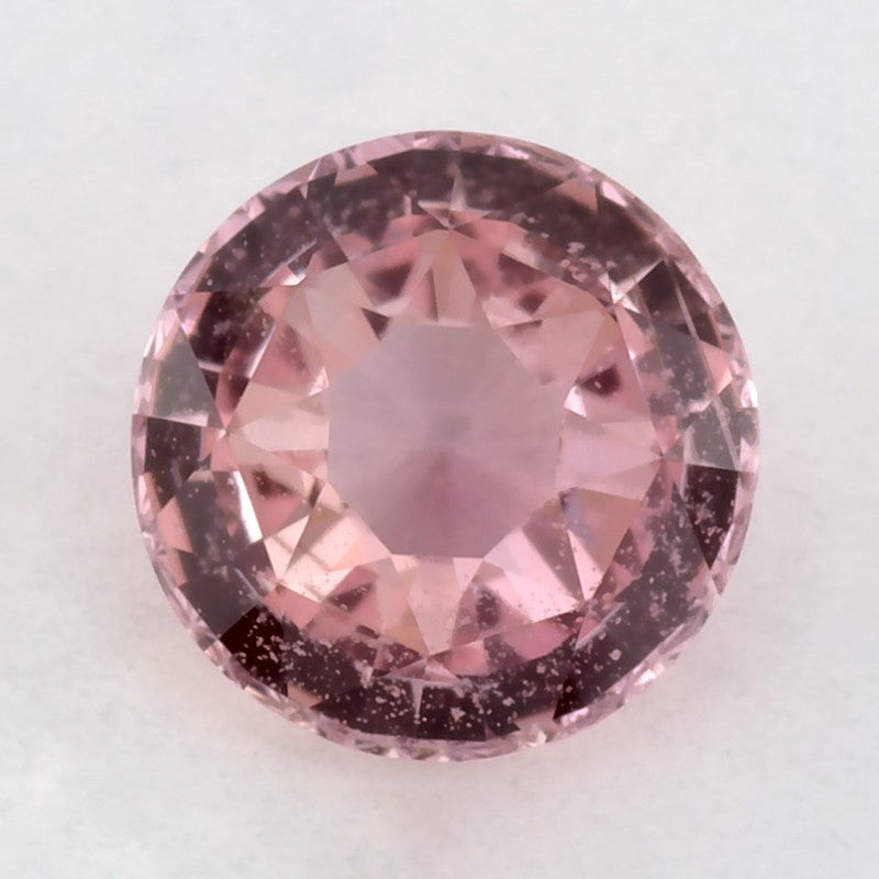 1.14 Carat Round Natural Pink Sapphire