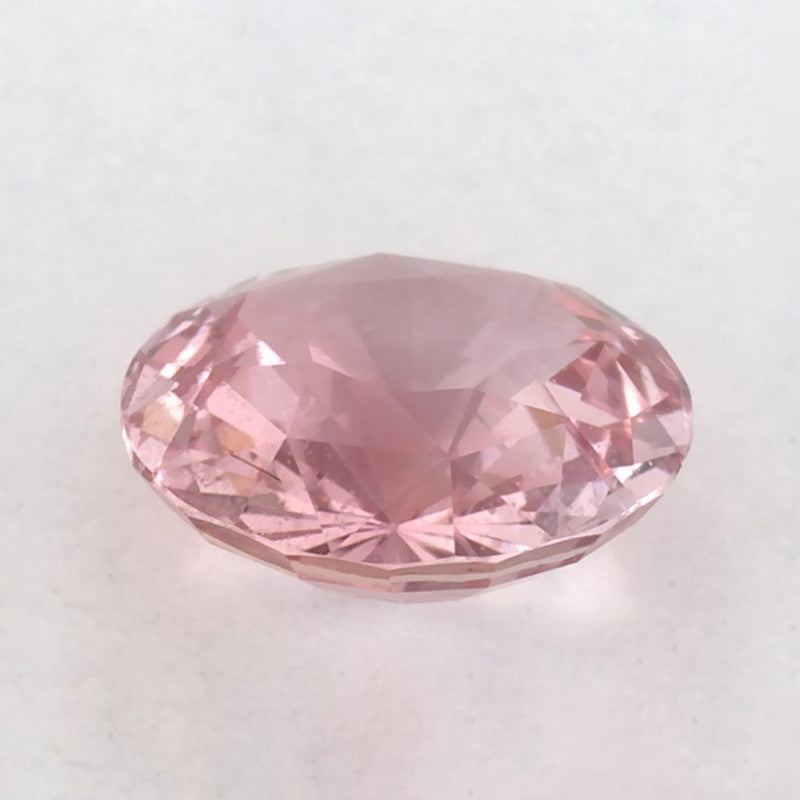 1.14 Carat Round Natural Pink Sapphire