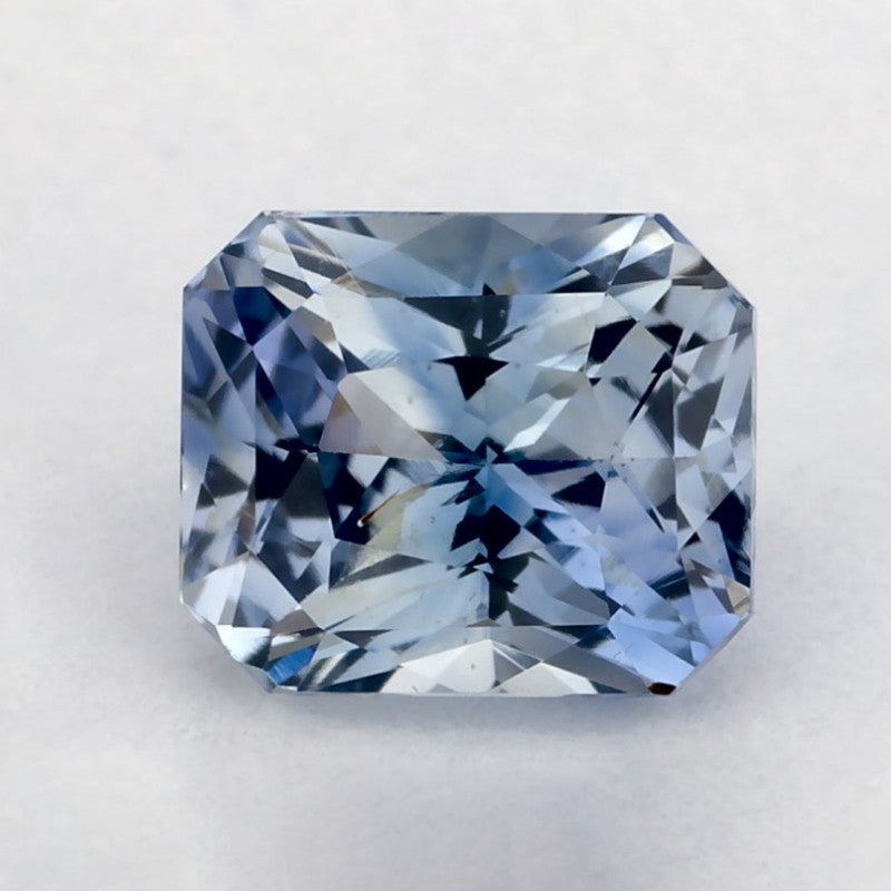 1.17 Carat Radiant Natural Blue Sapphire