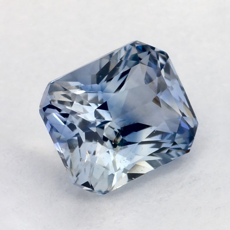 1.17 Carat Radiant Natural Blue Sapphire