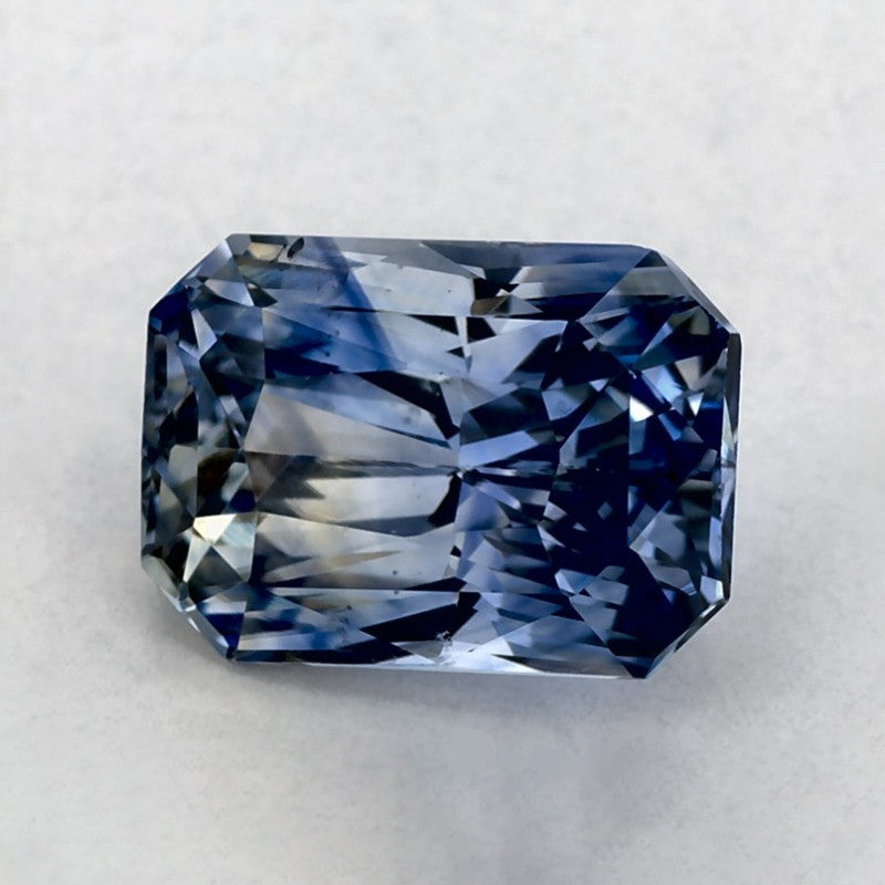 2.34 Carat Radiant Natural Blue Sapphire