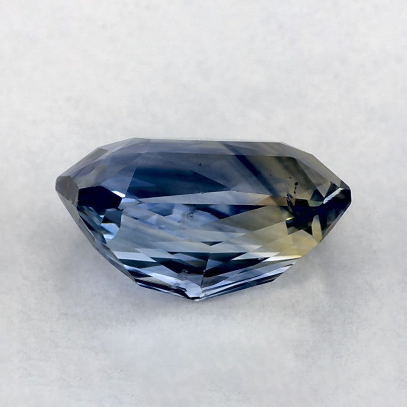 2.34 Carat Radiant Natural Blue Sapphire