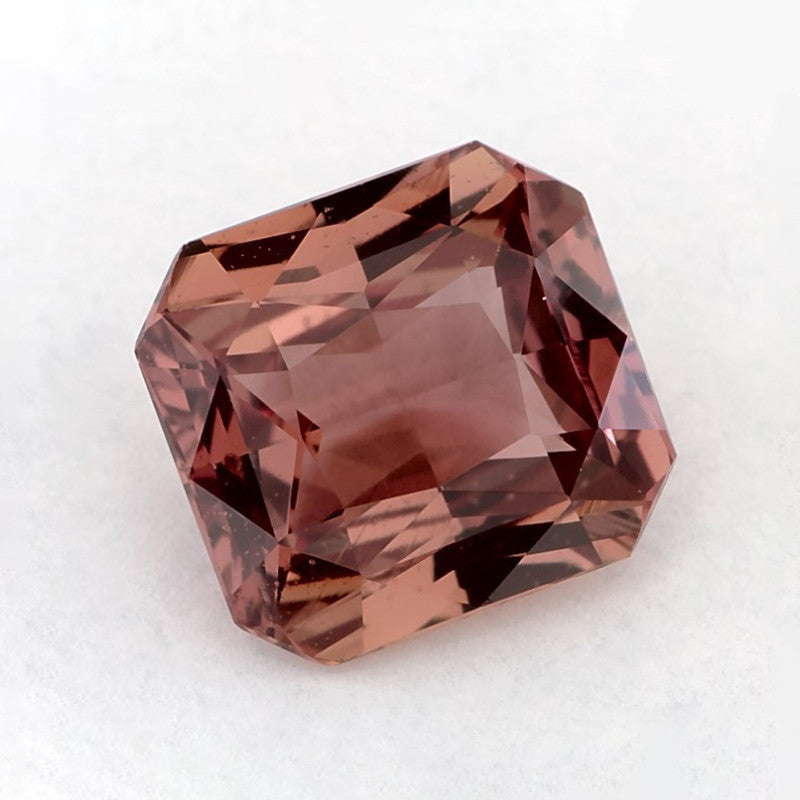 1.61 Carat Radiant Natural Pink Sapphire