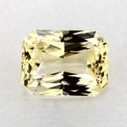 1.65 Carat Radiant Natural Yellow Sapphire