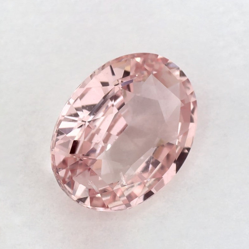 1.28 Carat Oval Natural Pink Sapphire
