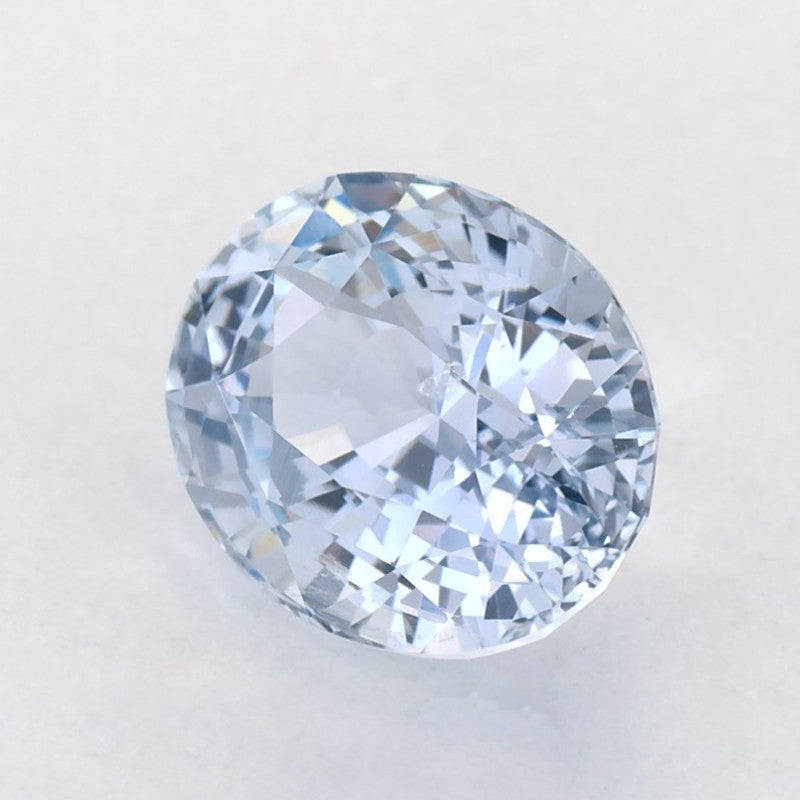 3.76 Carat Oval Natural Blue Sapphire