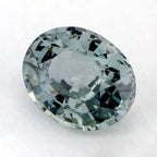 1.55 Carat Oval Natural Green Sapphire