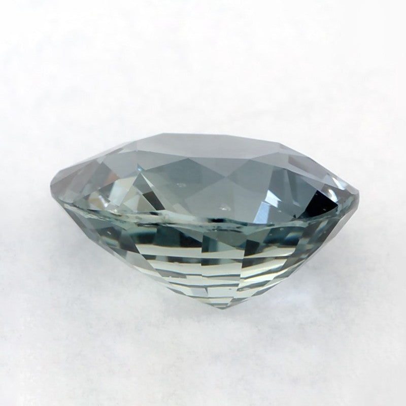 1.55 Carat Oval Natural Green Sapphire
