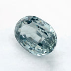 2.63 Carat Oval Natural Green Sapphire