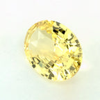 2.14 Carat Oval Natural Yellow Sapphire