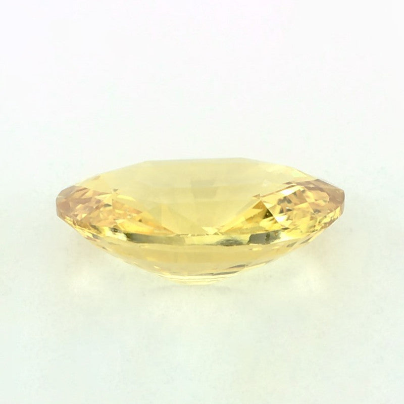 2.14 Carat Oval Natural Yellow Sapphire