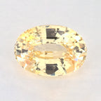 3.23 Carat Oval Natural Yellow Sapphire