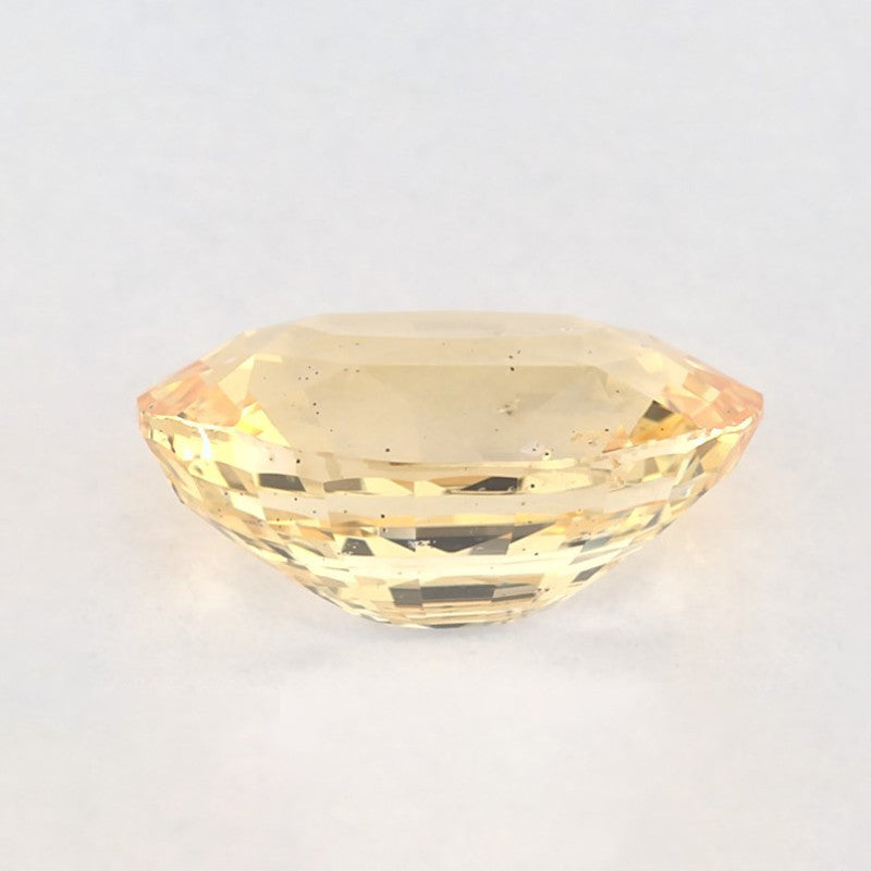 3.23 Carat Oval Natural Yellow Sapphire