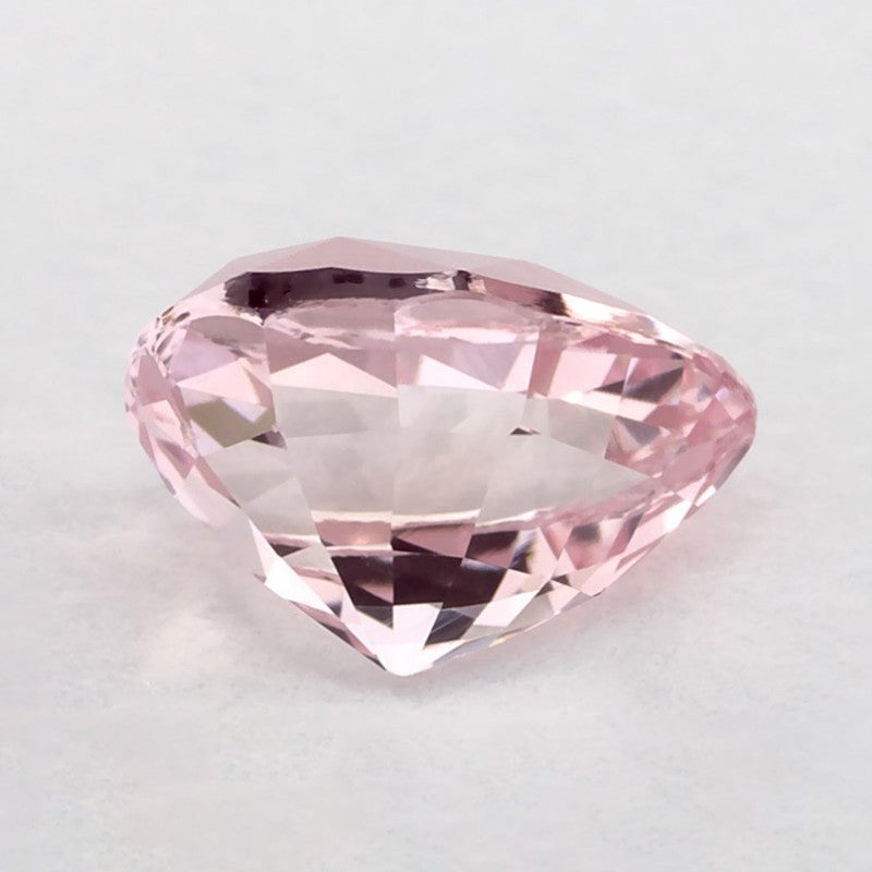1.52 Carat Pear Natural Pink Sapphire