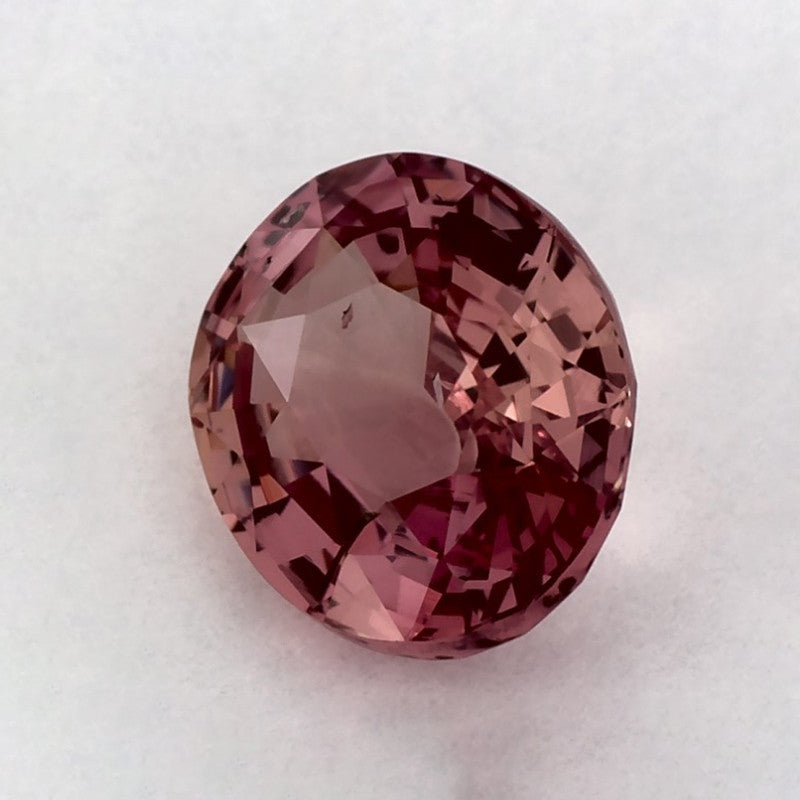 1.28 Carat Oval Natural Pink Sapphire