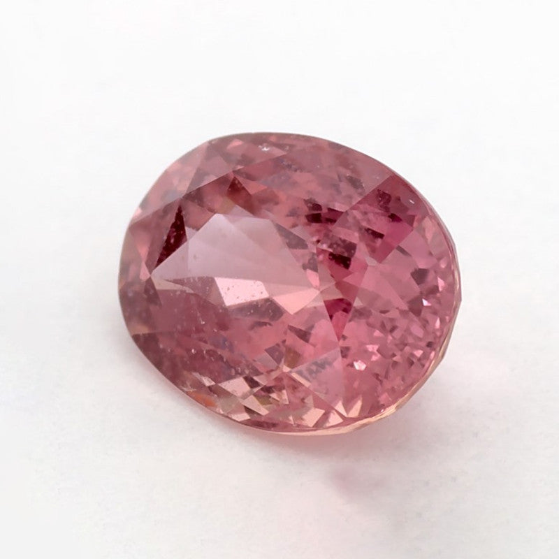 1.56 Carat Oval Natural Pink Sapphire