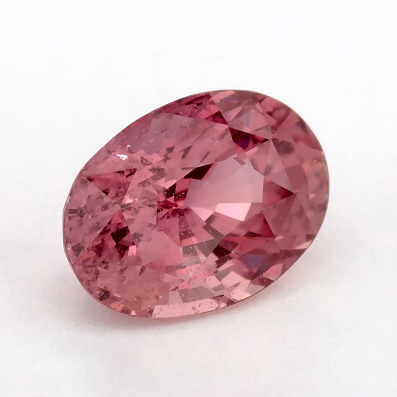 1.56 Carat Oval Natural Pink Sapphire