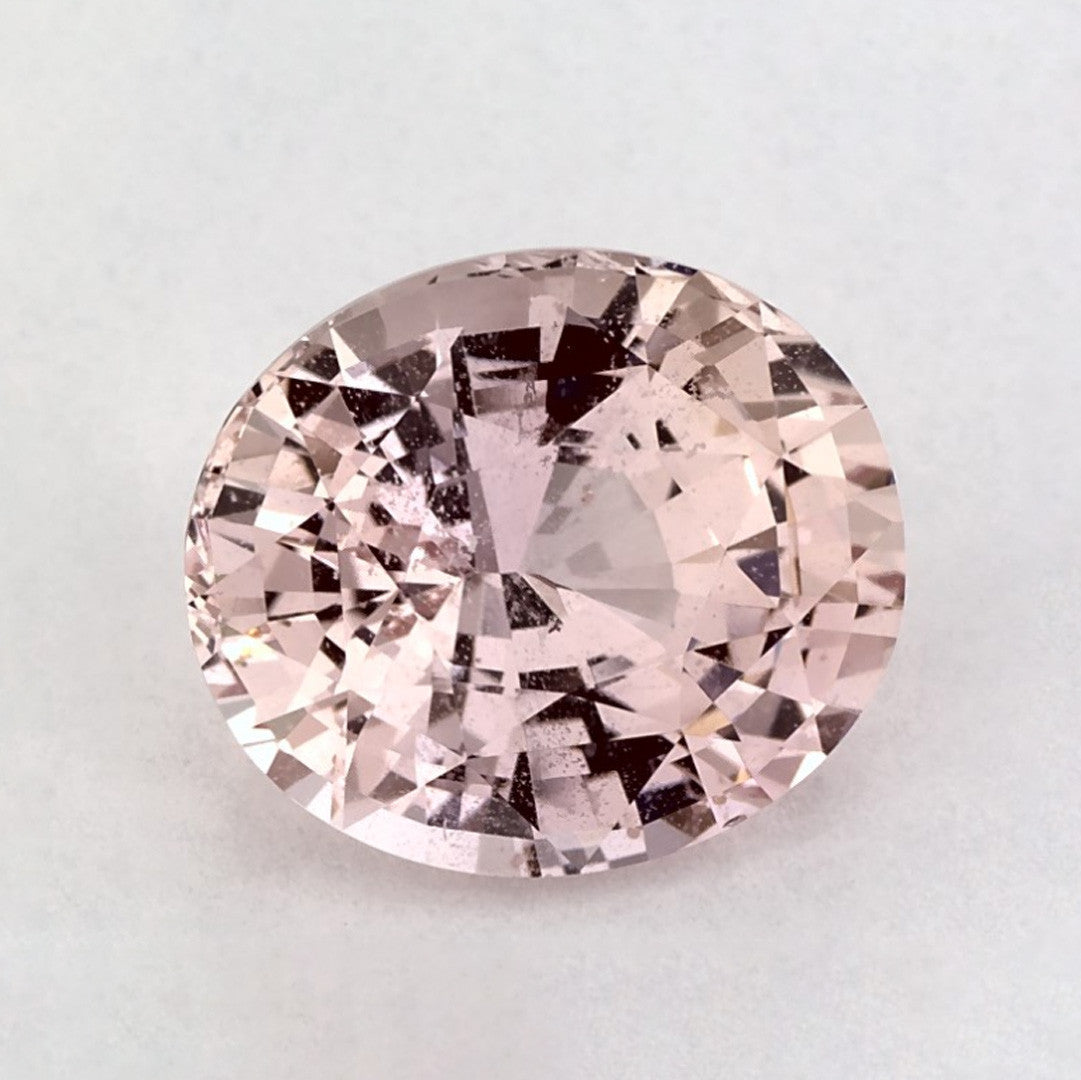 3.32 Carat Oval Natural Pink Sapphire