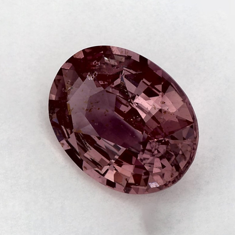 4.31 Carat Oval Natural Pink Sapphire