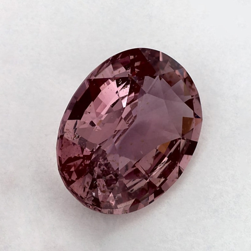 4.31 Carat Oval Natural Pink Sapphire