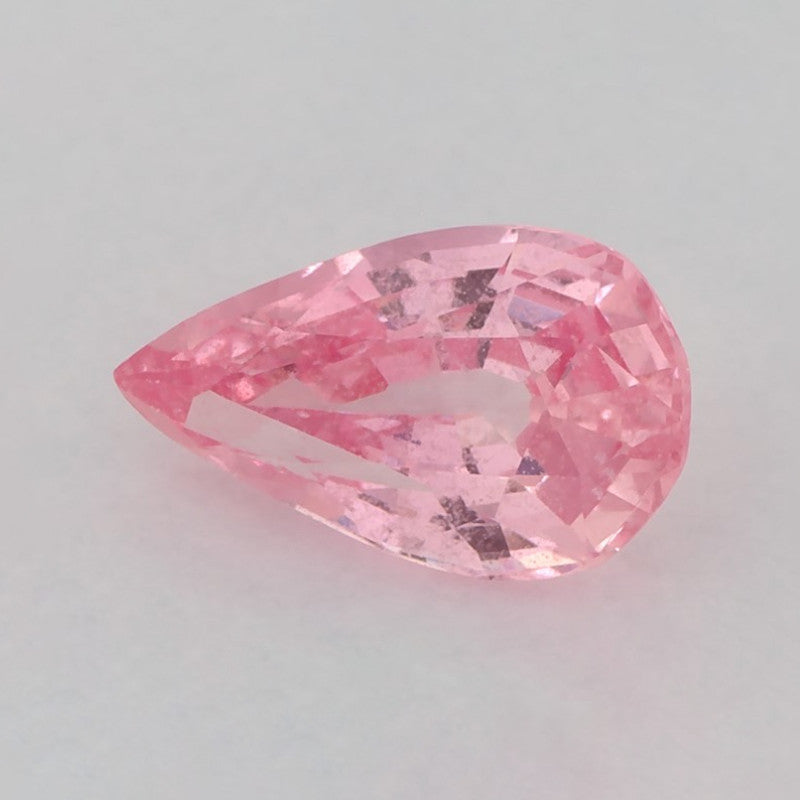 1.29 Carat Pear Natural Pink Sapphire