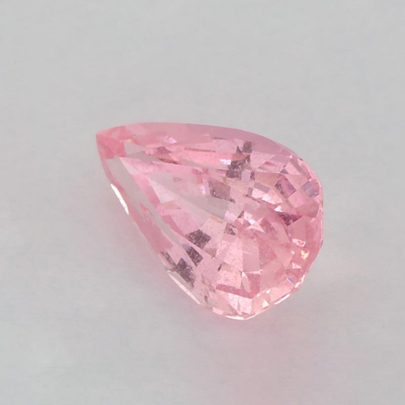 1.29 Carat Pear Natural Pink Sapphire